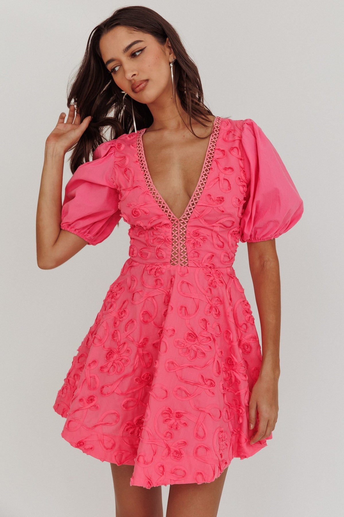 Samsara One-Shoulder Ruffle Maxi Dress